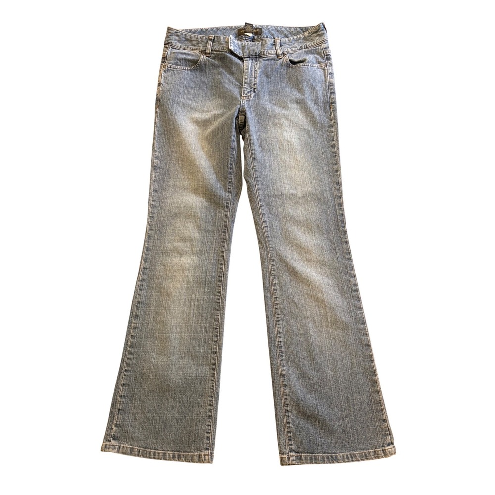 Banana Republic Womens Bootcut Jeans Medium Wash Blue Denim Size 8